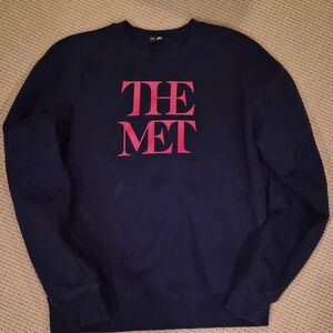 THE MET NY Navy Blue Sweater
